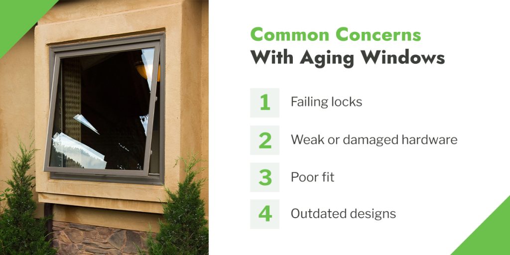Common concerns with aging windows