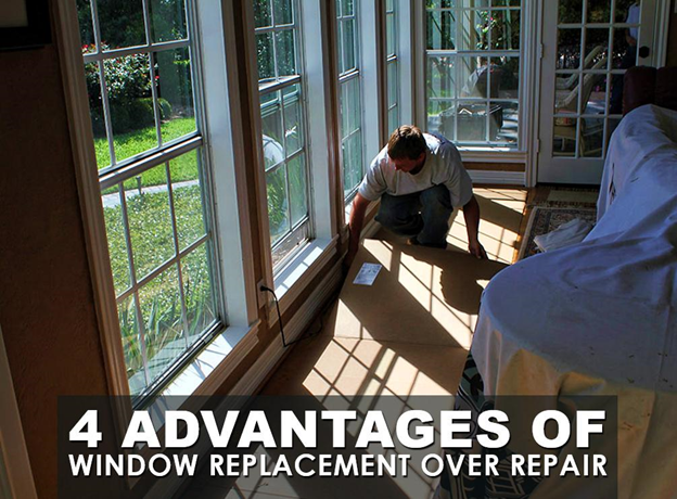 4 Advantages of Window Replacement Over Repair