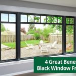 4 Great Benefits of Black Window Frames