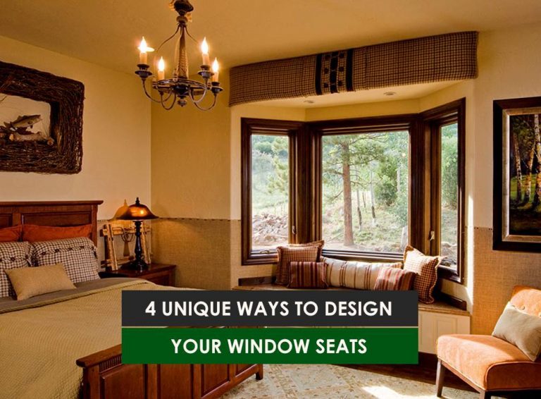 4 Unique Ways to Design Your Window Seats