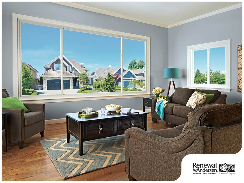 windows installation living room