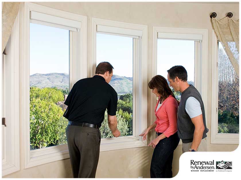 window contractor with clients