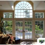 Specialty Windows with Backyard View