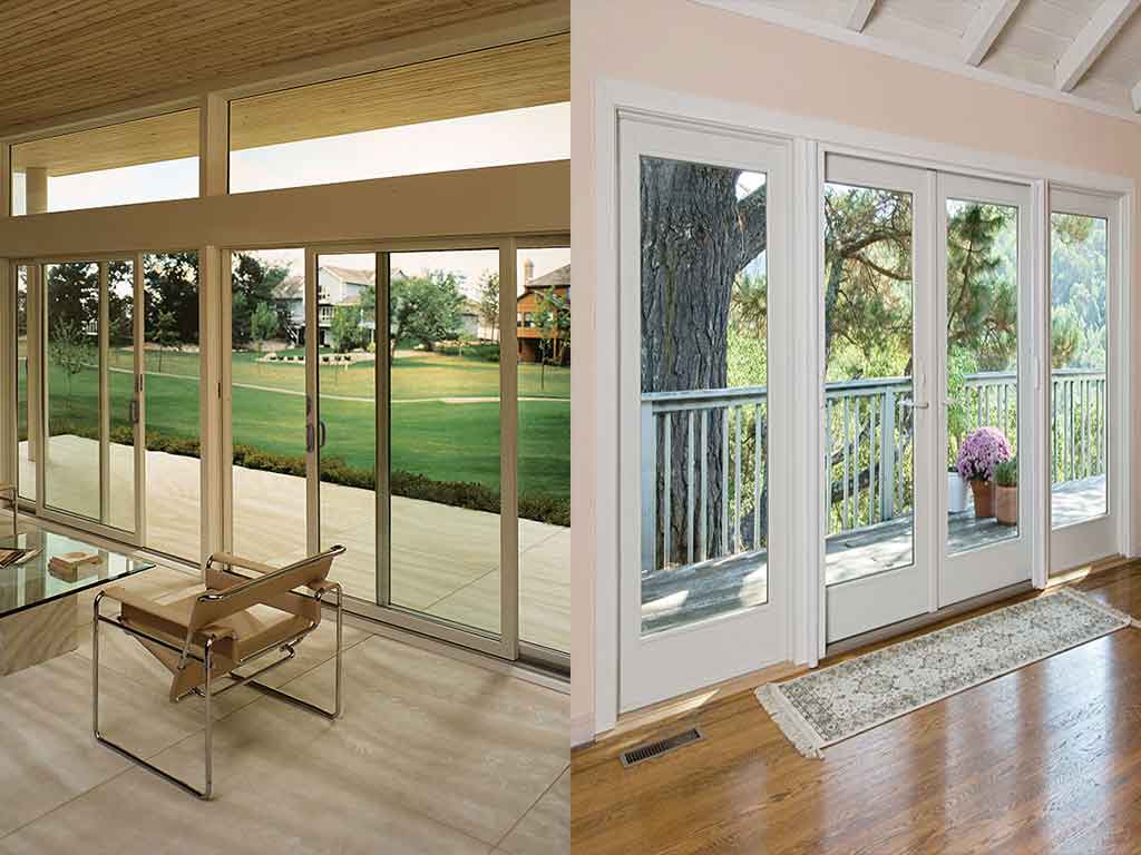 Comparing Gliding and Traditional Swing-out French Doors