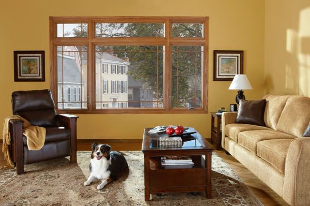 Casements and Picture Window with Prairie Grids