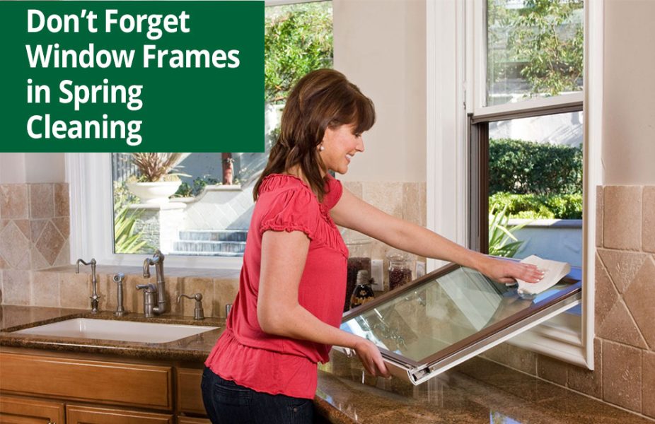 Spring Cleaning? Don't to Clean Window Frames