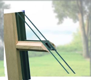 Fibrex Composite Window Frame Wood Tone