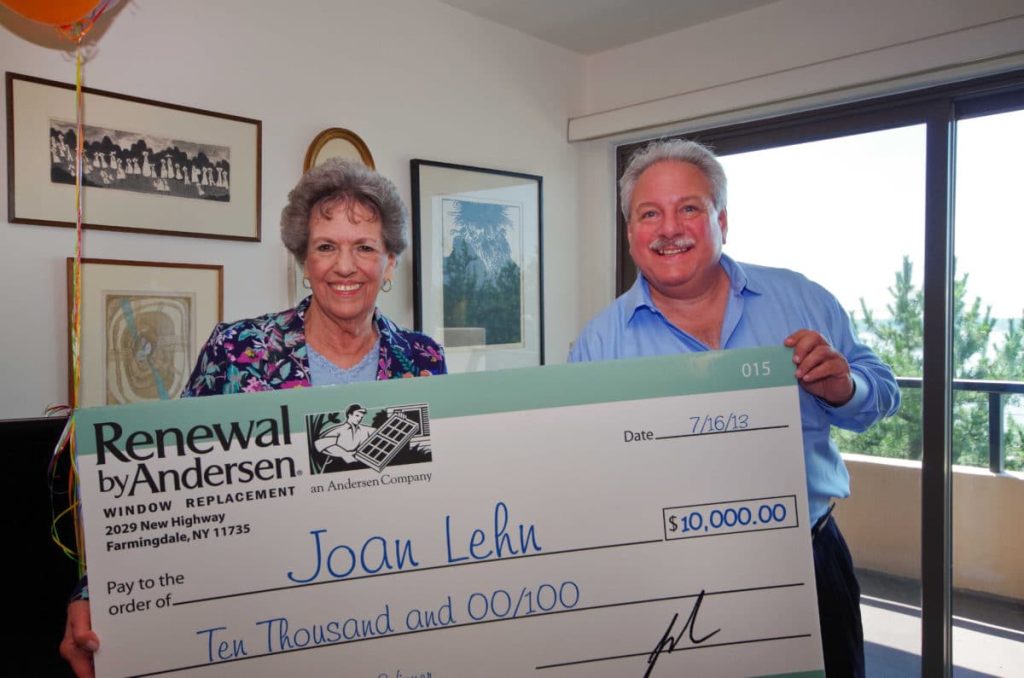 Renewal by Andersen of Long Island Gives Away $20k
