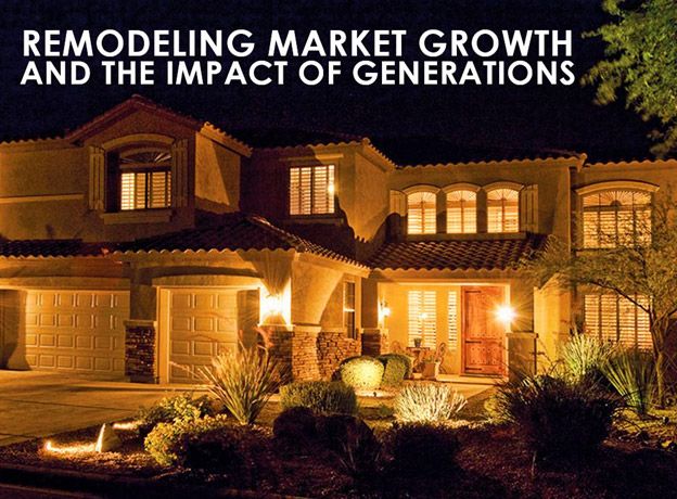 REMODELING MARKET GROWTH AND THE IMPACT OF GENERATIONS