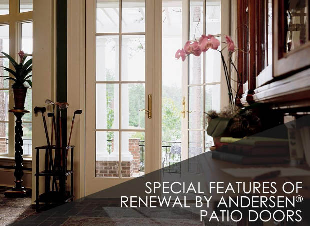 SPECIAL FEATURES OF RENEWAL BY ANDERSEN® PATIO DOORS