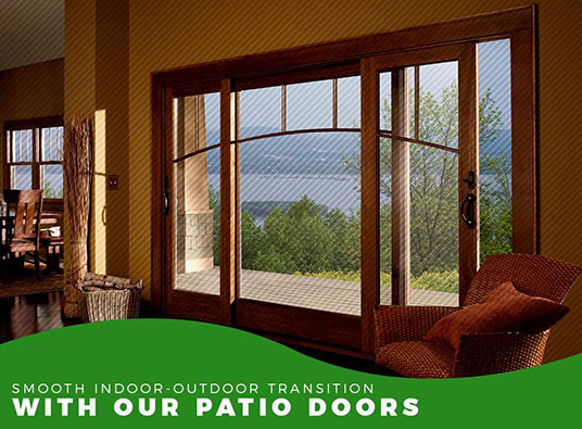Smooth Indoor-Outdoor Transition With Our Patio Doors