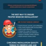 Infographics: Window Installation Quality Checklist