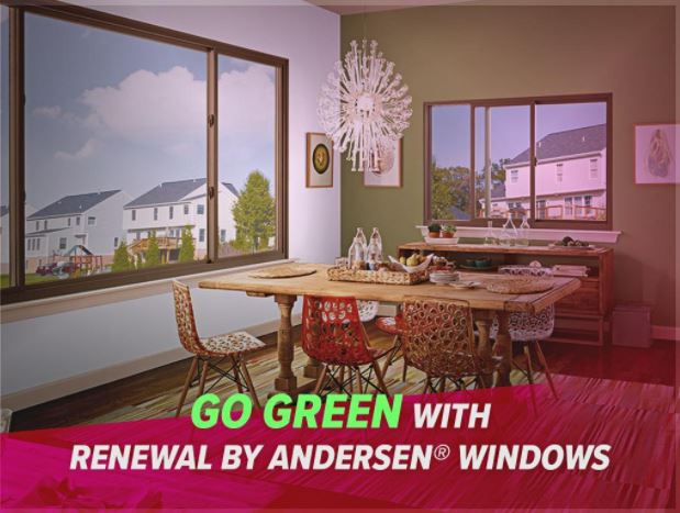 Go Green With Renewal by Andersen® Windows