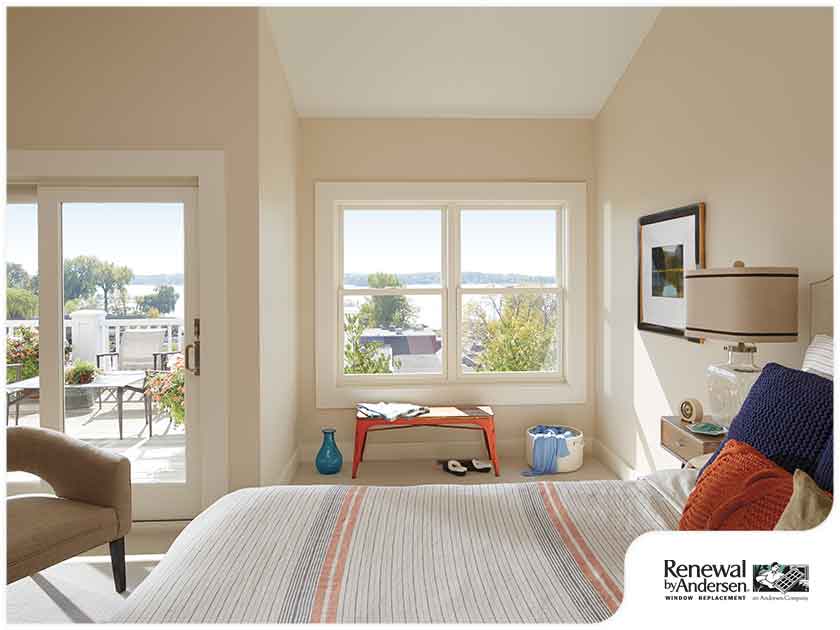 Daylighting the interior using windows