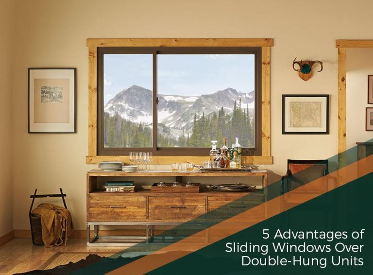 5 Advantages of Sliding Windows Over DoubleHung Units