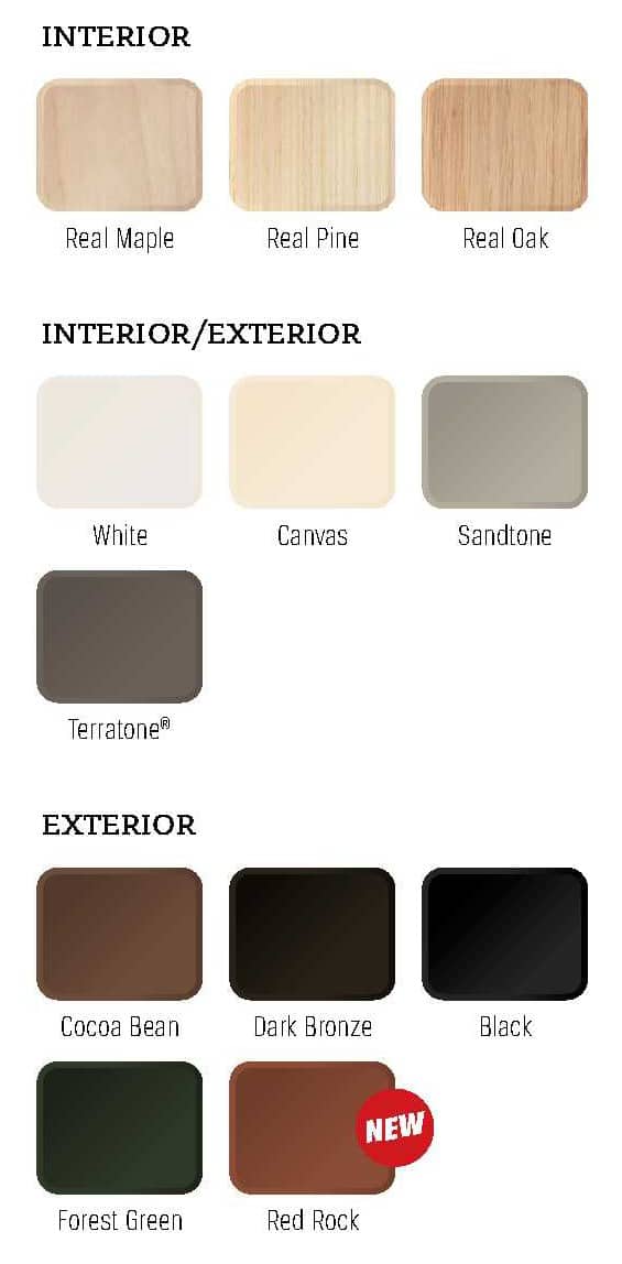 Long Island Replacement Window Color Choices