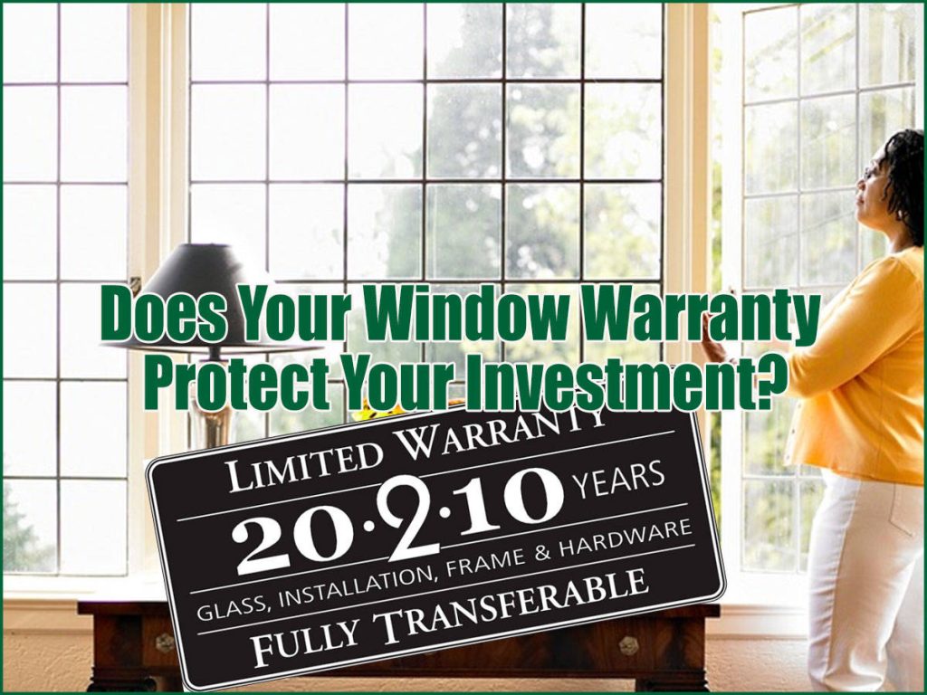 Long Island Replacement Window Warranty Investment