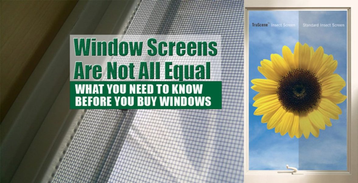 How to Buy Replacement Window Screens